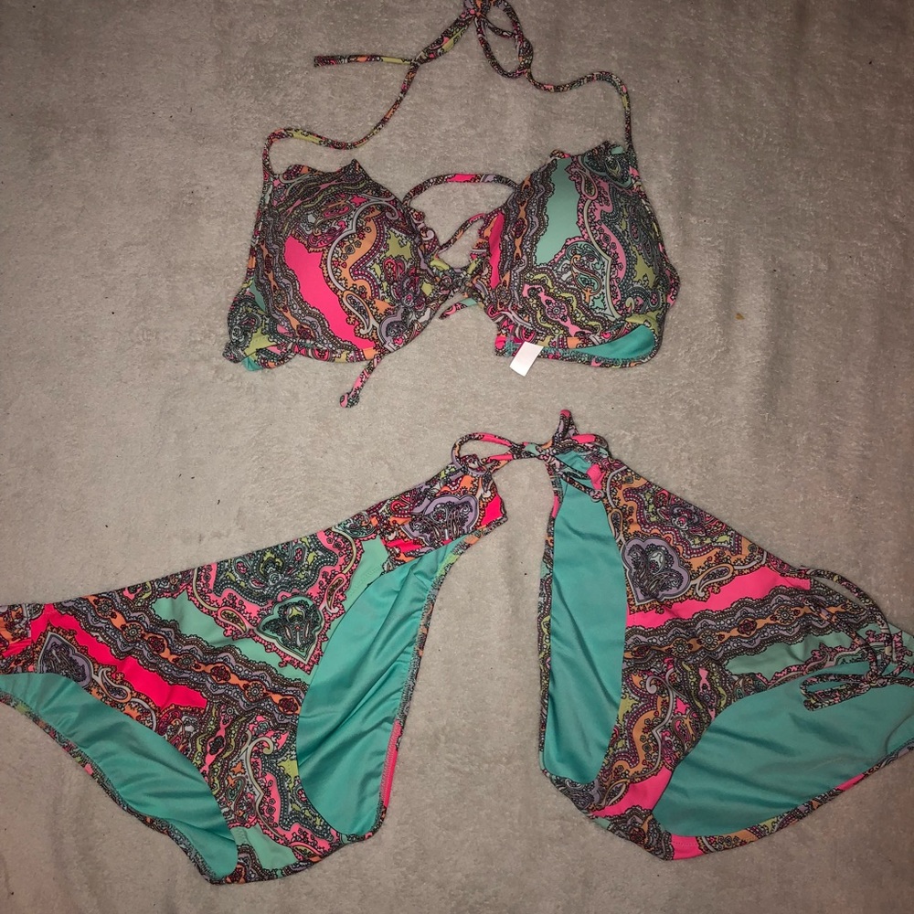 3 piece bikini set